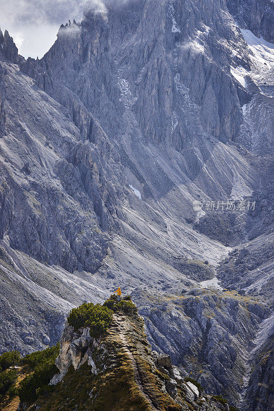 Cadini di Misurina，白云石阿尔卑斯山，意大利，欧罗巴。